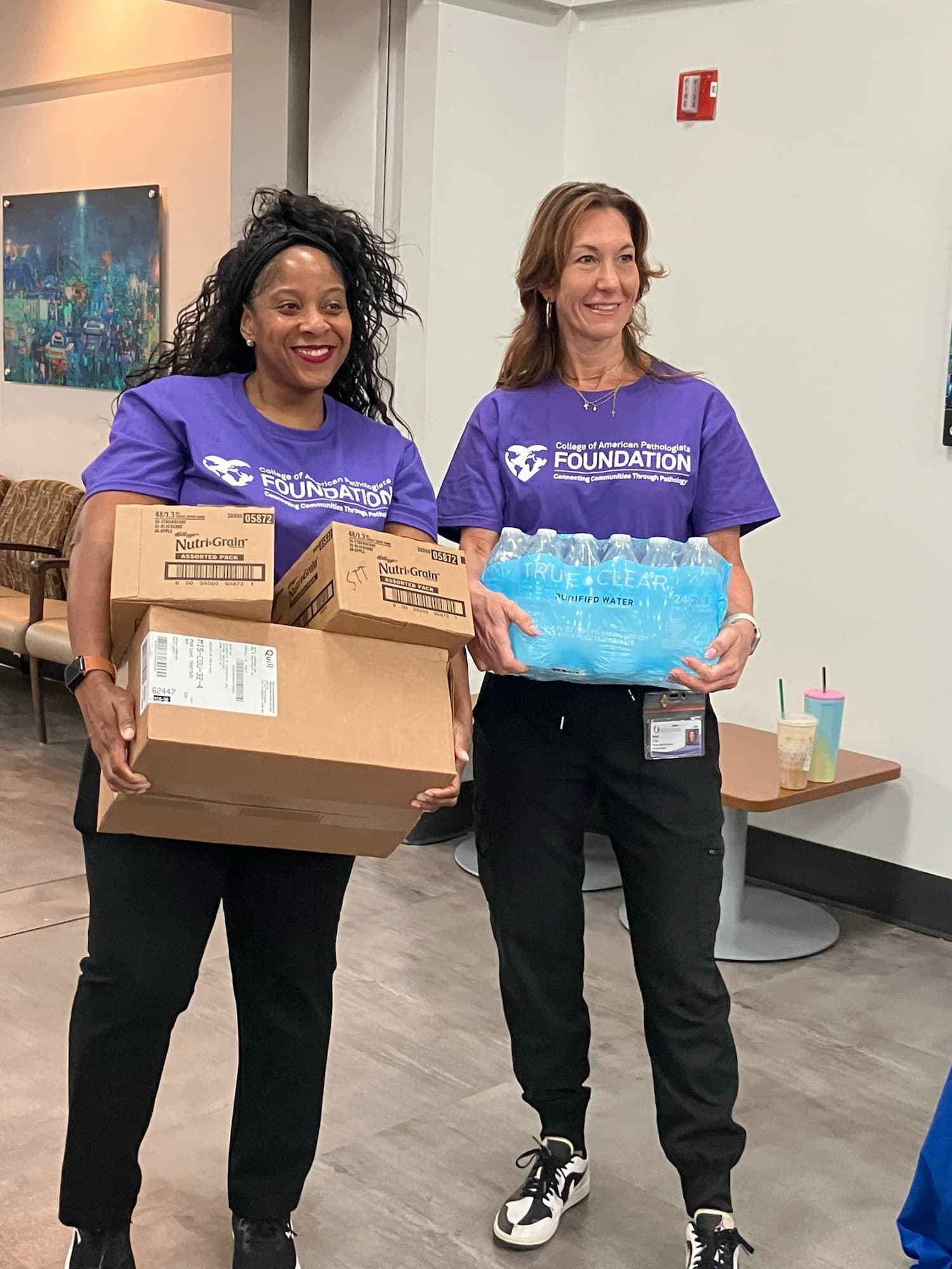 See, Test and Treat volunteers are pictured.