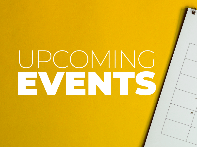 Upcoming events