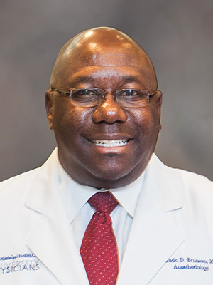 Claude D. Brunson, MD, MSCHS, CPE, FAAPL, FASA