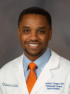 Portrait of Dr. Derrick Burgess