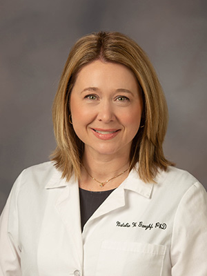 Natalie Gaughf White Coat