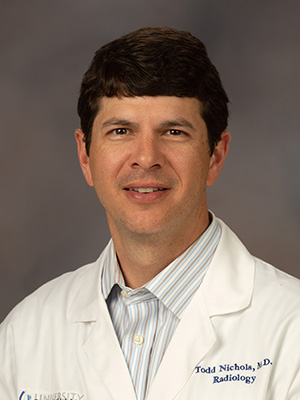 Portrait of Dr. Todd Nichols
