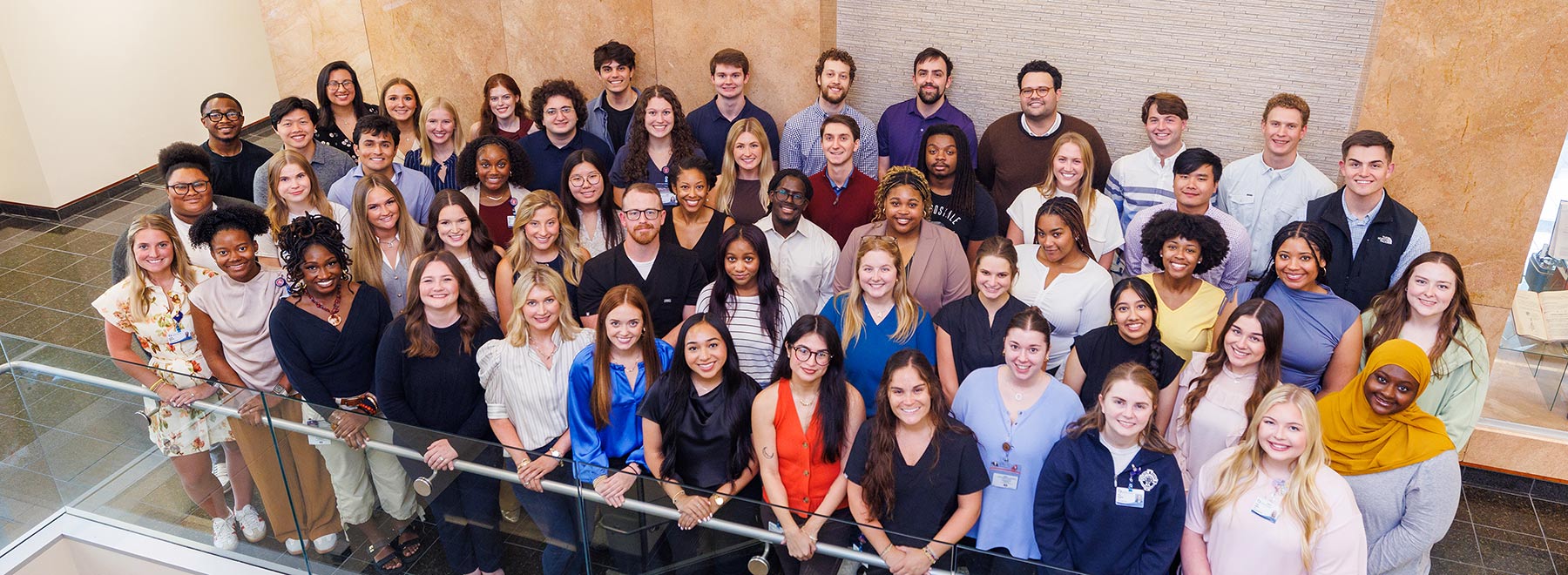 group photo of biomedical sciences students