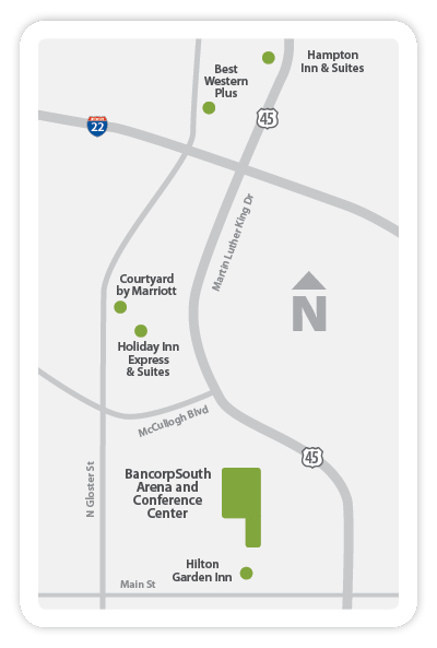 Tupelo Map