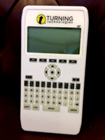 CT faculty use clicker technology for daily quizzes.