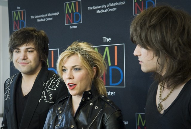 The Band Perry speak to the press
