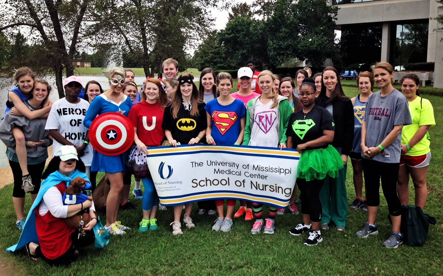 School of Nursing team at 2013 Mississippi's Walk for Diabetes