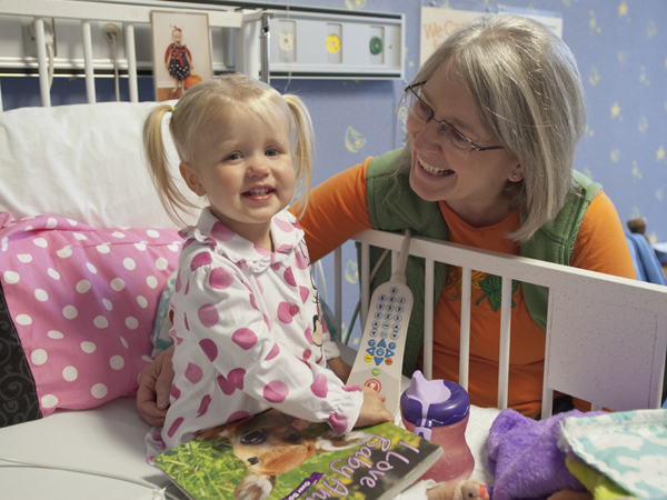 Abigail with her grandmother, Georgia resident Kathy Burton