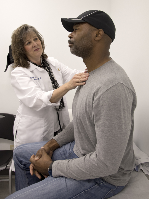 Bennett Bigbee, a railroad employee, has been Goodman's patient since 1999. She also sees his wife and four children.