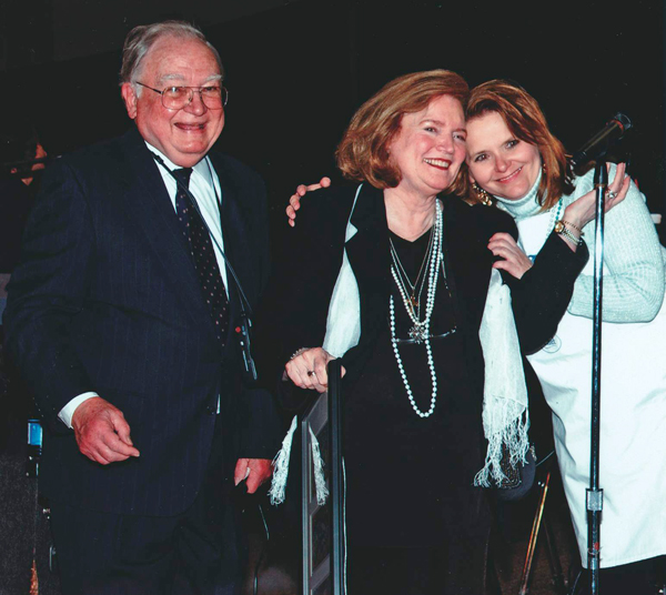 Carl and Dr. Ruth Black with Barbara Kellett