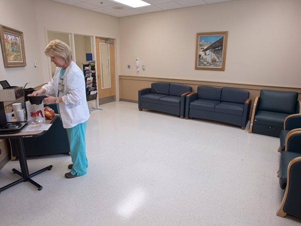 patient hospital lobby