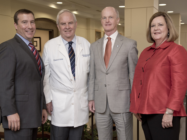 Kevin Cook (from left), Michael Henderson, Charles O'Mara, Terri Gillespie