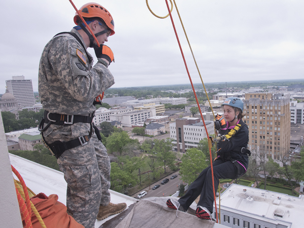 Friends' Over the Edge goes over the top