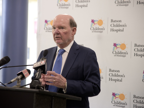 Joe Sanderson tells more about what a Children's of Mississippi expansion would mean to the state's economic development as well as for future generations of Mississippians.