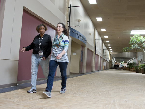 UMMC employees step out for National Walking Day