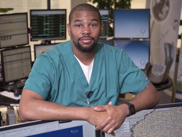 Kourtland Adams is a nurse educator at the UMMC Center for Telehealth.