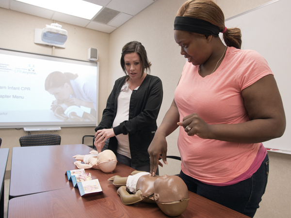American Heart Association infant CPR kits a gift of life