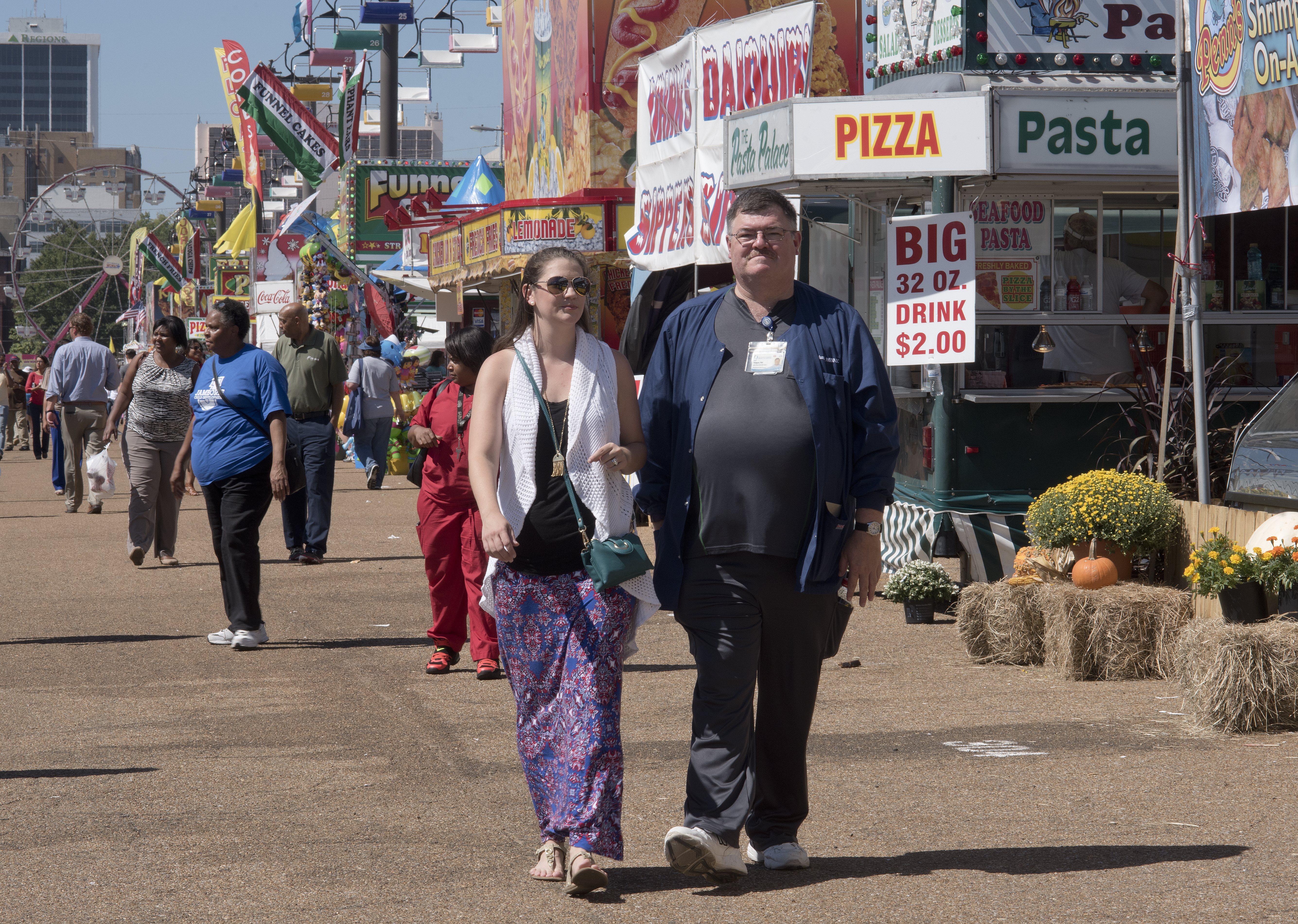 On the midway, pick your poison and plan your portions