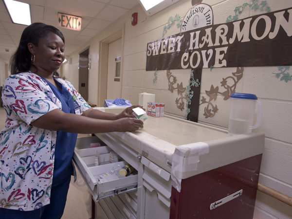 Williams has chosen to track the use of antipsychotic medications and take steps to reduce the number and amount of antipsychotics prescribed to patients.