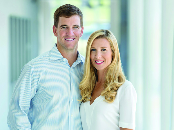 Eli Manning and his wife, Abby, are honorary chairs of the Campaign for Children’s of Mississippi.