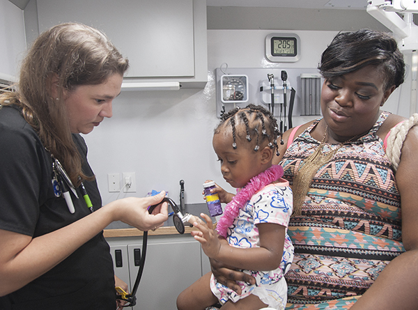 School of Nursing delivers care to Delta children most in need