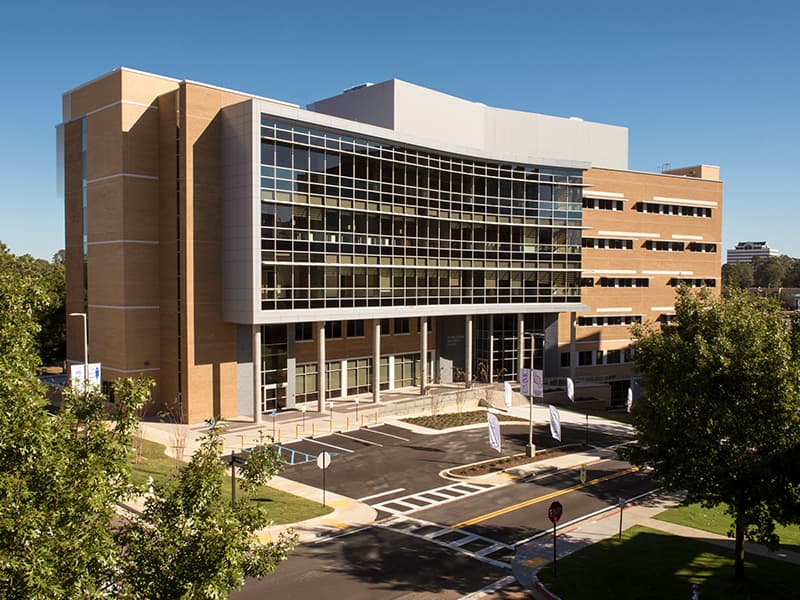 UMMC's new 124,852 square-foot building will be the home of the Gertrude C. Ford MIND Research Center, Neuro Institute, John D. Bower School of Population Health and business incubator space.