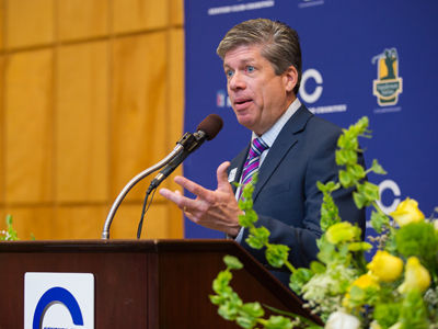 Steve Jent, executive director of the Sanderson Farms Championship