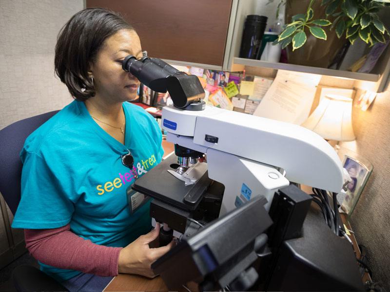 Photos: Free screenings offer chance to catch, halt cancer
