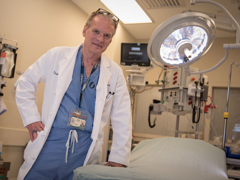 Dr. Thomas Helling, professor and chief of the Division of General Surgery, has written a book on the courageous surgeons and physicians who saved lives in the Pacific Islands during WWII.
