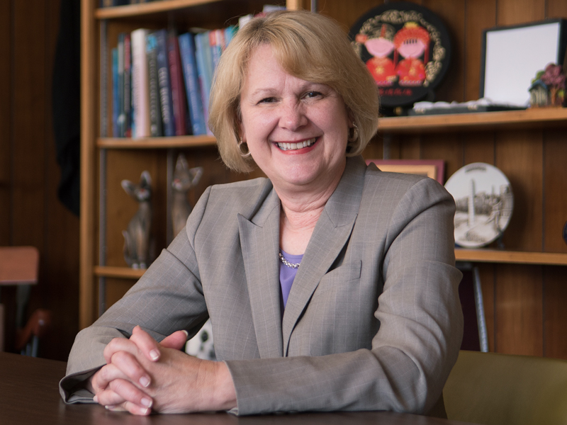 Dr. Jane Reckelhoff, Billy S. Guyton Distinguished Professor and chair of cell and molecular biology, is the 2018 SEC Faculty Achievement Award recipient for the University of Mississippi.