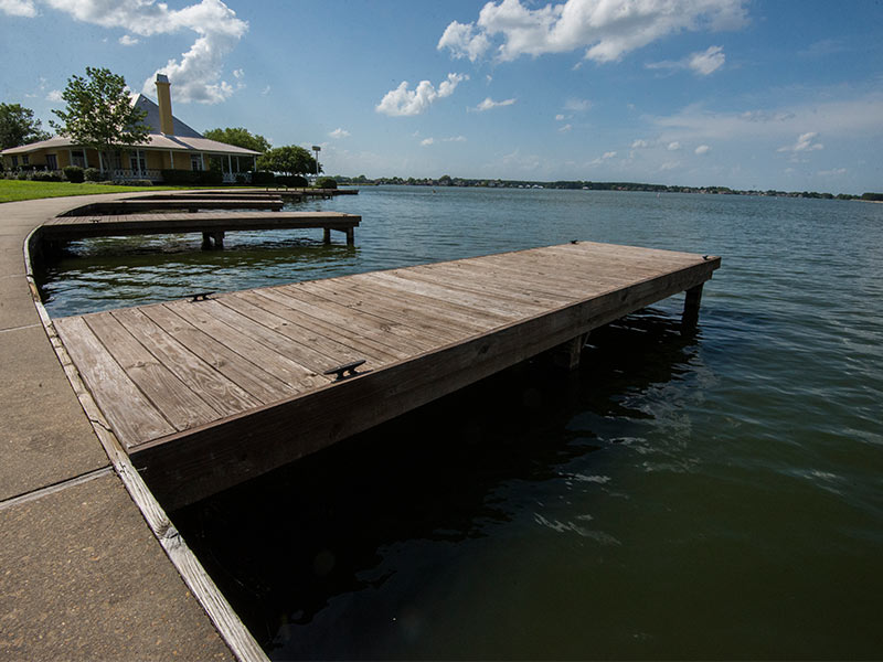 Madison resident Dan Smith in April 2017 suffered catastrophic injuries in a boating accident at this pier on Lake Caroline.