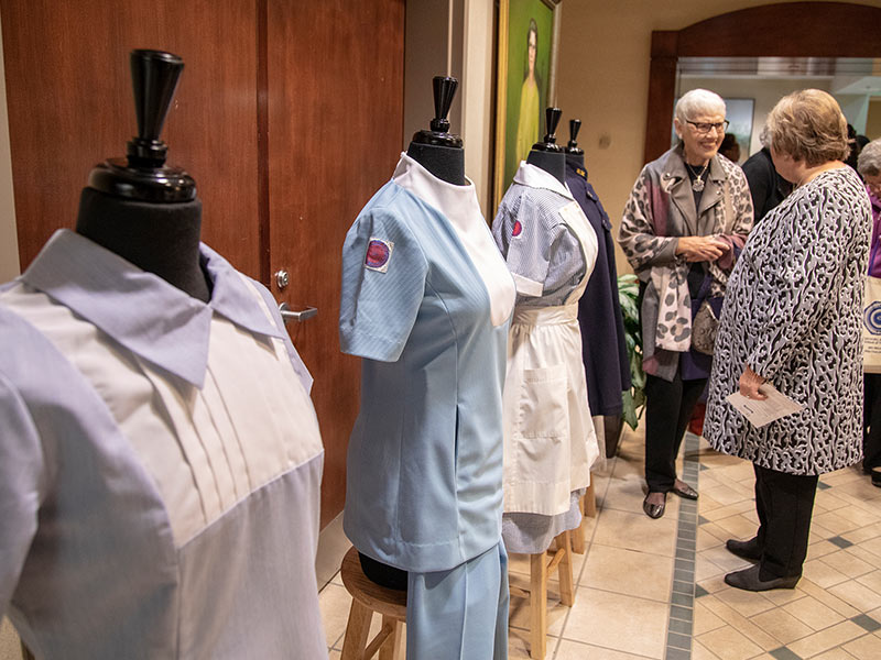 Photos: School of Nursing celebrates 70th anniversary with tours, alumni panel