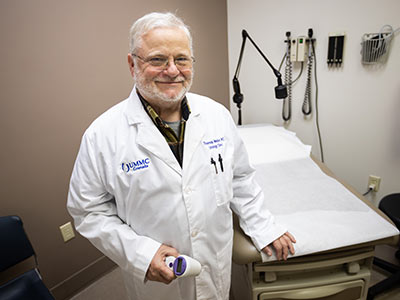 Dr. Thomas Weldon, UMMC Grenada urologist, has a growing practice in his specialty.