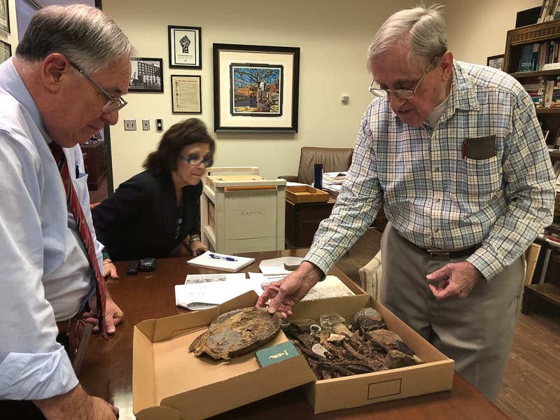 A movable feast: Librarian returns artifacts found during