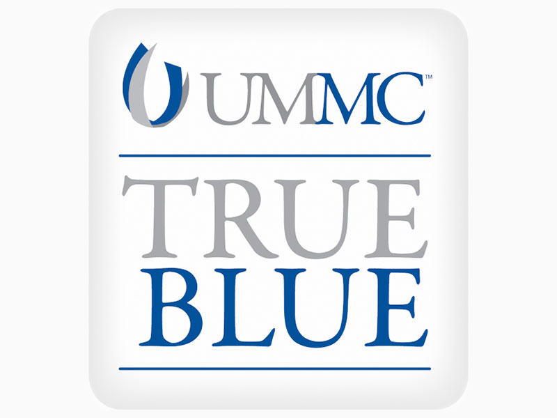 True Blue Pin