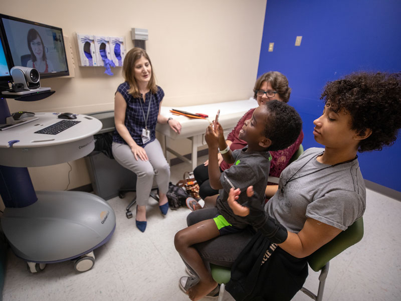 National telehealth accreditation affirms quality of UMMC's patient care