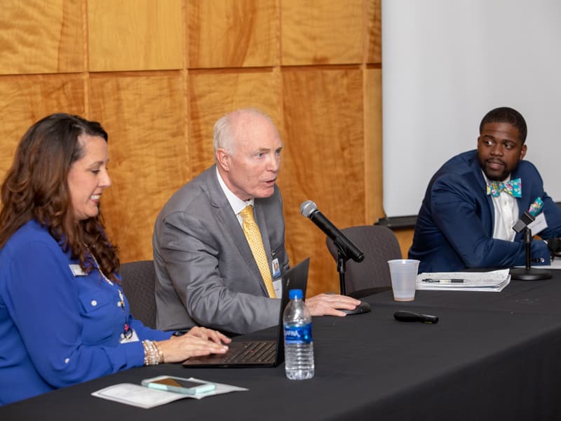 Amy Ellis, American Cancer Society, Dr. Michael Stefanek, who leads CCRI cancer control efforts, Dr. Chigozie Udemgba, MSDH Comprehensive Cancer Control director, discuss what will follow the 70x2020 Initiative's work.