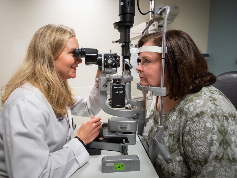 Eye care providers can often spot the unexpected during routine exams -  University of Mississippi Medical Center