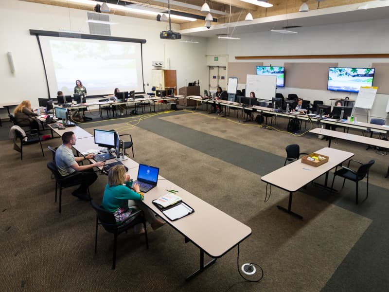 Above view of UMMC command center