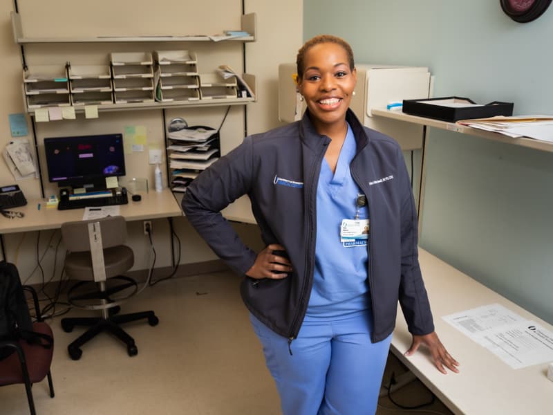 Erika Webster, a clinical pharmacist in the anticoagulation clinic at the Jackson Medical Mall, just received her master of science in population health management.