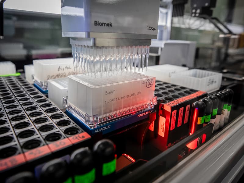 Two new Biomek i7 robots make it possible for the molecular pathology laboratory to significantly expand processing of COVID-19 testing specimens.