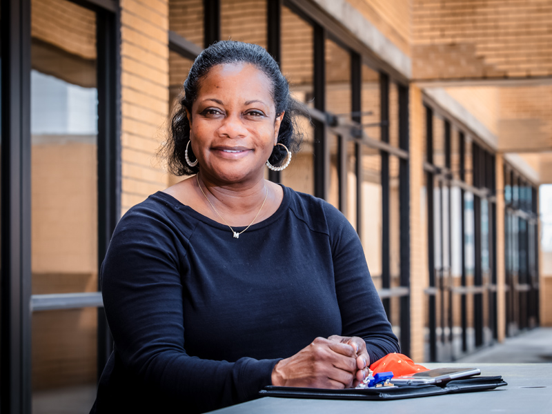 Melody Longino serves as manager of ambulatory operations at the UMMC School of Dentistry.