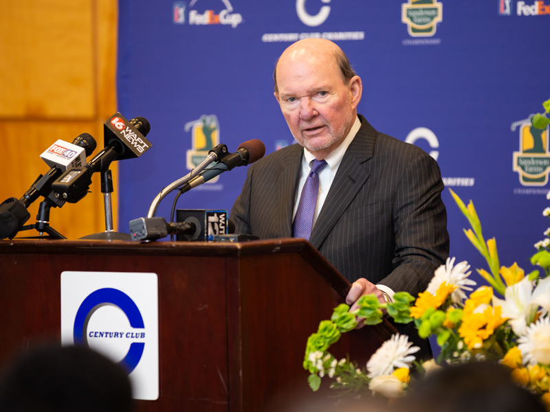 Sanderson Farms CEO and board chairman Joe Sanderson Jr. has supported Children’s of Mississippi’s mission by personal gifts as well as  through the Sanderson Farms Championship, the state’s only PGA TOUR event.