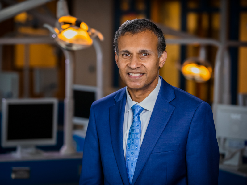 Dr. Sreenivas Koka is the School of Dentistry's new dean.