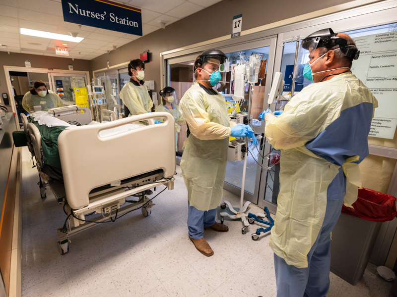 100 nurses and therapists arrive at Harris Health to help over overloaded  hospitals