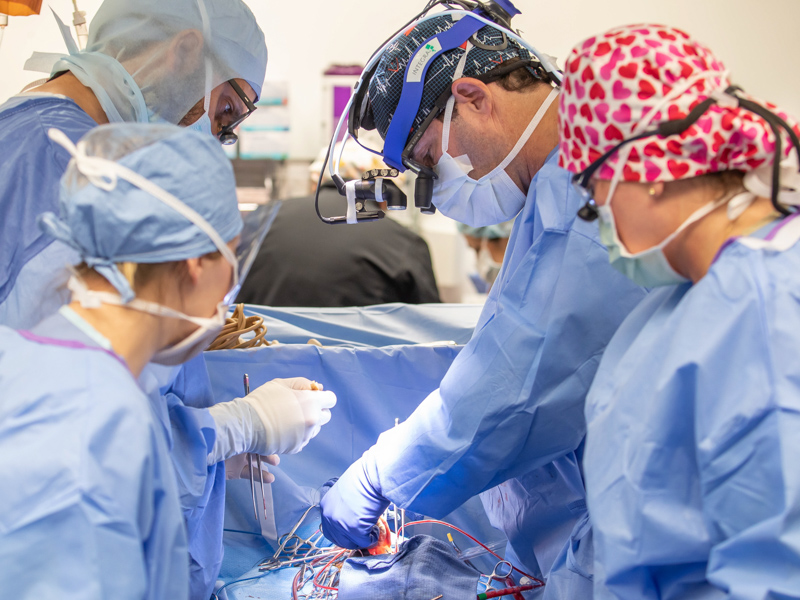 A dozen advanced surgical suites are part of the Kathy and Joe Sanderson Tower at Children’s of Mississippi.