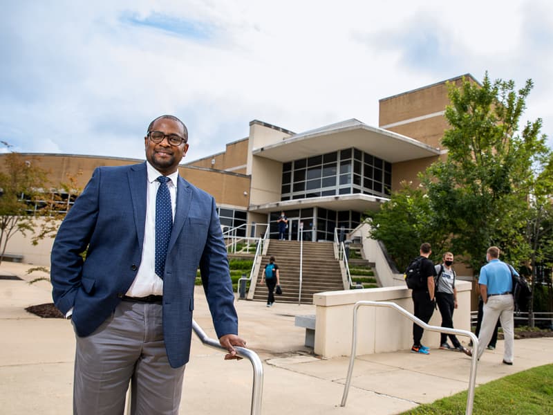 After earning master’s and doctoral degrees from the School of Health Related Professions at UMMC, Dr. Driscoll DeVaul is now assistant dean for academic affairs at SHRP.