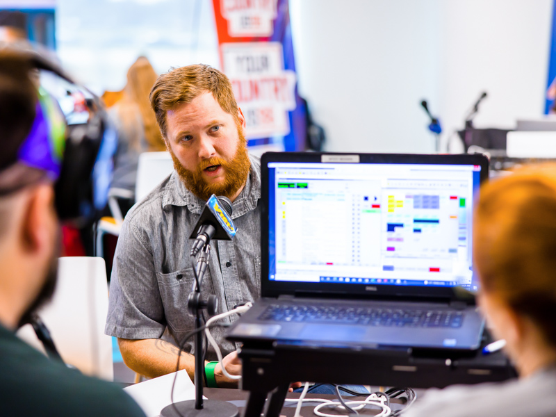 Robert Whitten tells about son Jeremiah's care at Children's of Mississippi during Mississippi Miracles Radiothon.