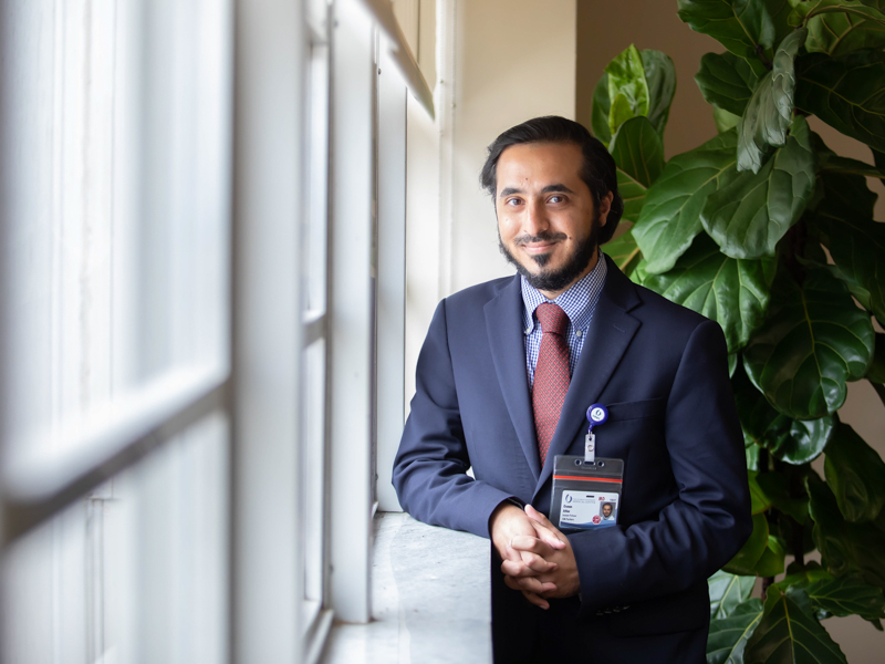 A relatively new faculty members at UMMC, Dr. Osman Athar is already getting noticed as a talented, award-winning teacher.