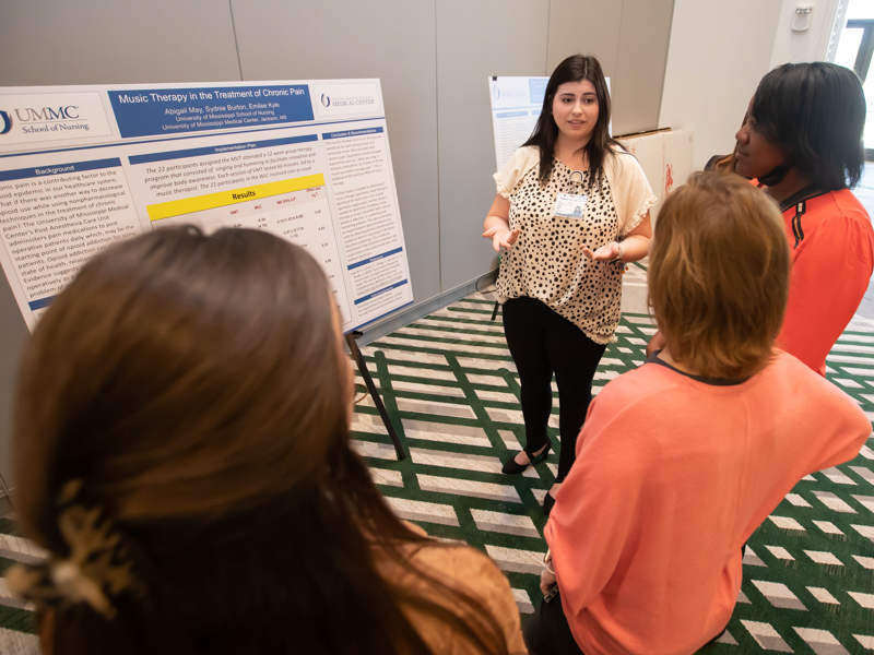 Nursing Research Day symbol of increased nursing research at UMMC